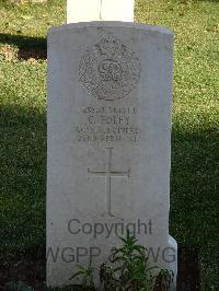 Salonika (Lembet Road) Military Cemetery - Foley, C